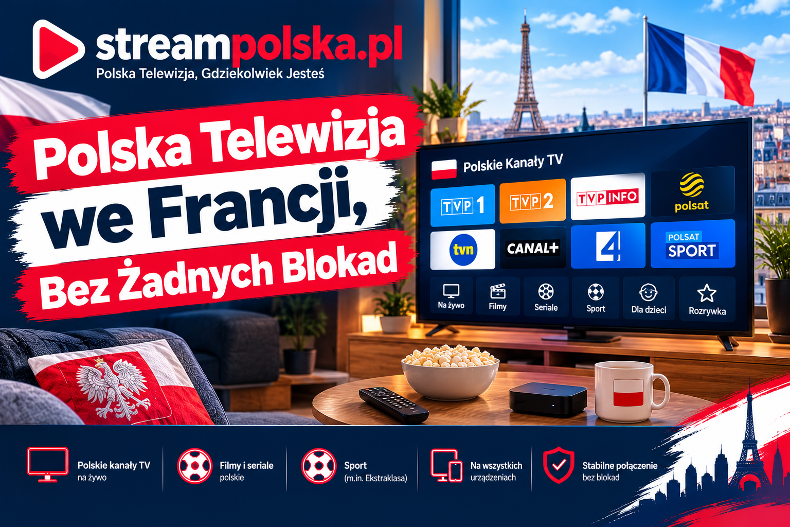 polskie kanały francja
